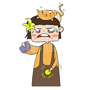 图怪兽原创元素太狠了卡通表情包