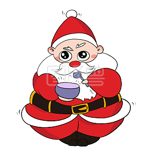 图怪兽原创元素我来蹭饭了卡通表情包