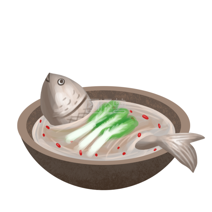 图怪兽美食营养鱼汤