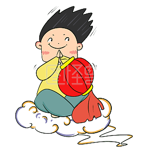 图怪兽原创元素来福啦卡通表情包