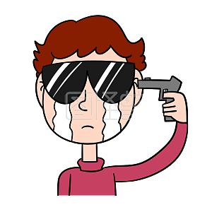 图怪兽原创元素卡通再见2019卡通表情包