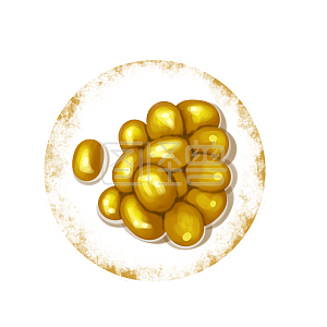 图怪兽零食小吃兰花豆聚会