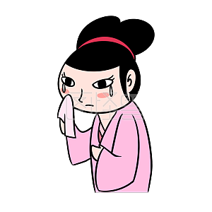 图怪兽原创元素剩女的眼泪卡通表情包