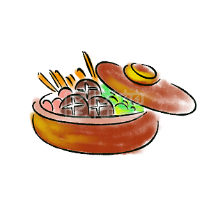 图怪兽原创元素麻辣烫元素