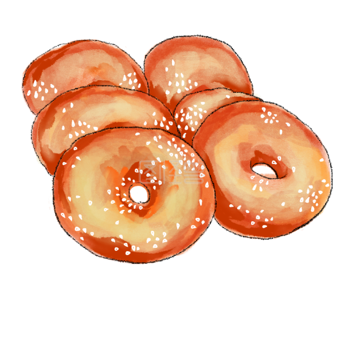 元素图片 图怪兽原创元素 武汉小吃 炸面窝