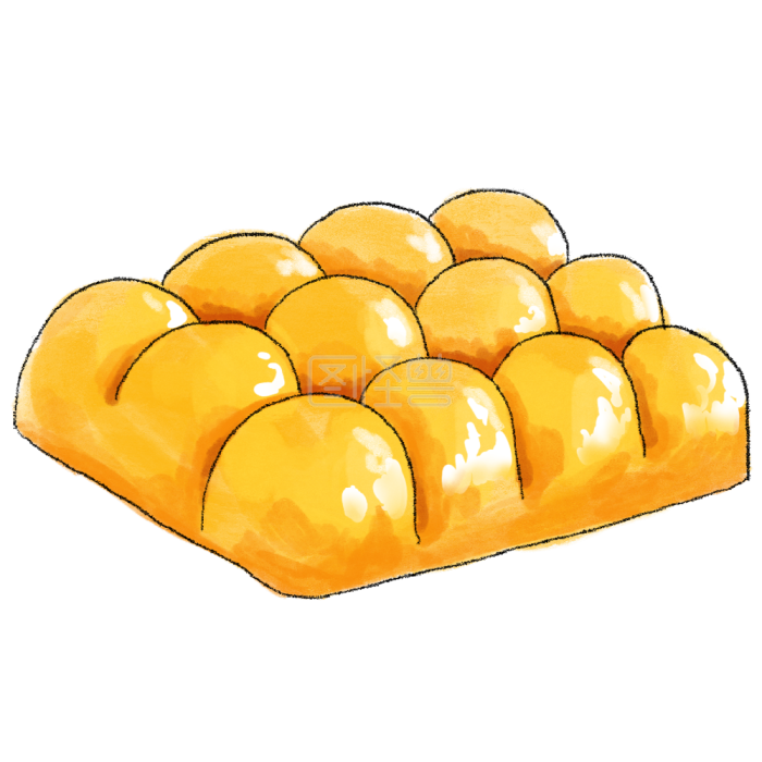 图怪兽原创元素 东北 粘豆包