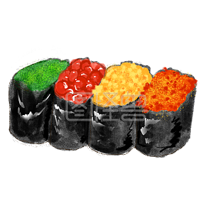 图怪兽原创元素日式寿司背景素材图片 图怪兽