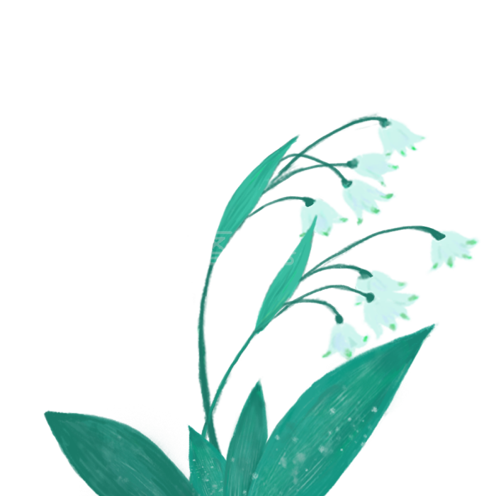 水彩花朵铃兰植物背景素材图片 图怪兽 水彩花朵铃兰植物背景素材图片 图怪兽