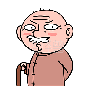 图怪兽原创元素连你爷爷都骗表情包