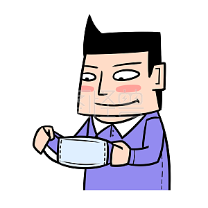 图怪兽原创元素 卡通 疫情 防疫 口罩 表情包