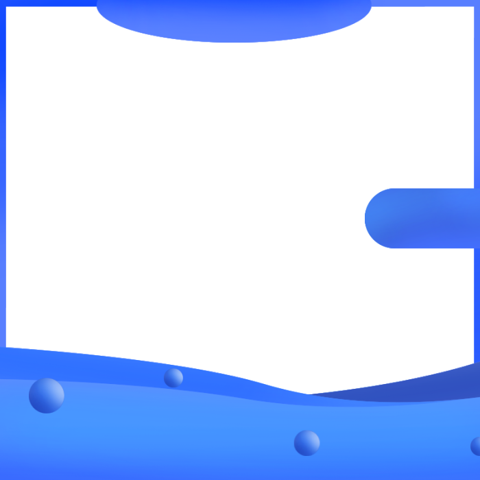 图怪兽原创元素蓝色简约淘宝主图