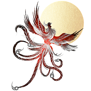 包装  中国传统  吉祥文化   护佑平安  中国吉祥神兽 红色  朱雀