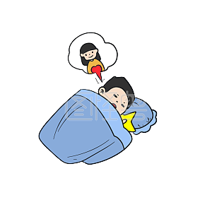 做梦素材图片-免费做梦png元素大全-图怪兽