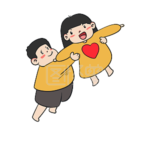 图怪兽原创元素举高高卡通表情包