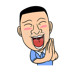 图怪兽原创元素 卡通 愚人节 夸张 表情包