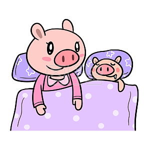 卡通母子素材图片 免费卡通母子png元素大全 图怪兽