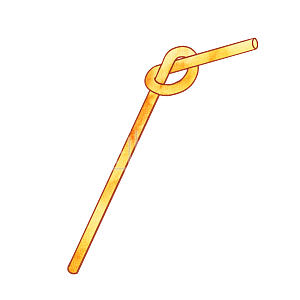 图怪兽原创元素吸管卡通可爱