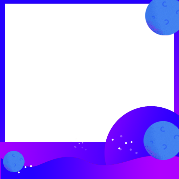 图怪兽原创元素卡通风紫色星空淘宝主图背景插画元素 背景素材图片 图怪兽