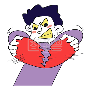 图怪兽原创元素撕心高手卡通表情包