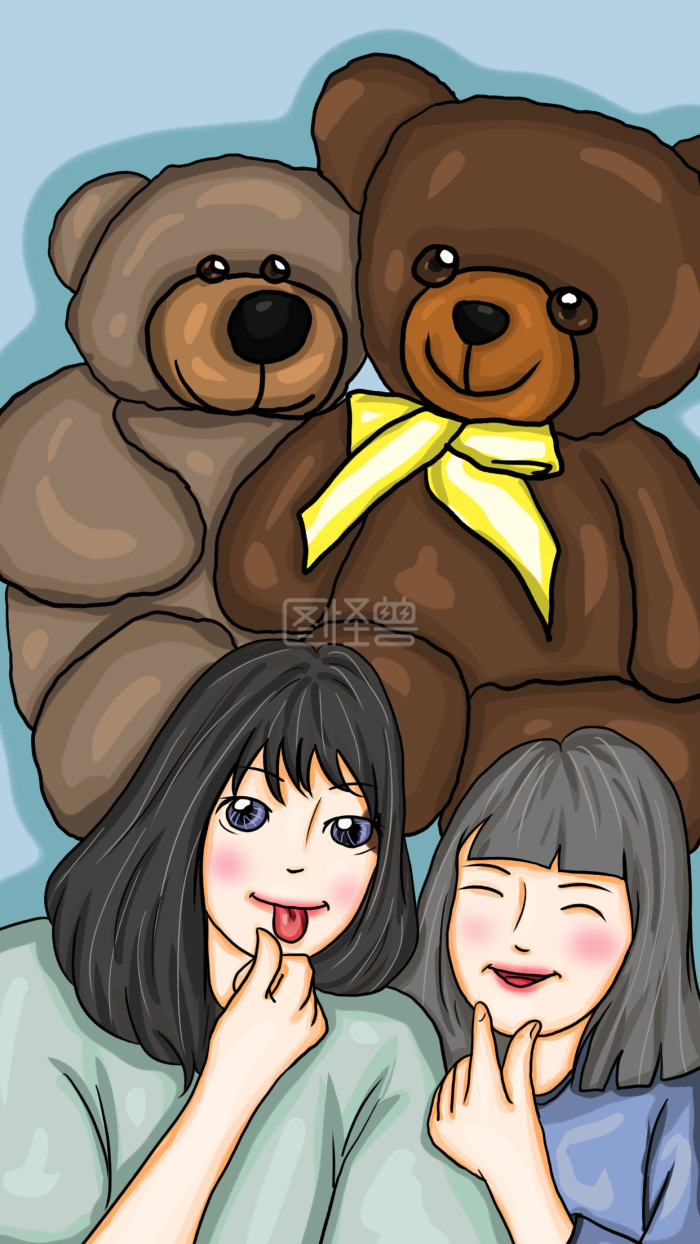 图怪兽原创元素 商业 海报 广告 传媒 背景 儿童节 节日 卡通 创意