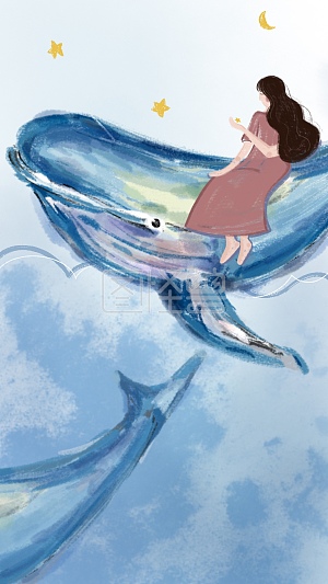 鲸鱼卡通