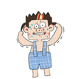 图怪兽原创元素让人抓狂卡通表情包