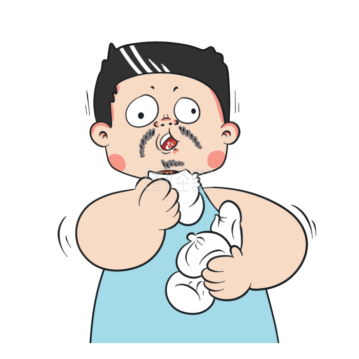 图怪兽原创元素你说啥卡通表情包