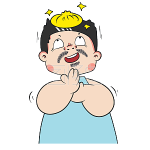 图怪兽原创元素头等奖卡通表情包