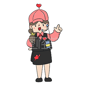 图怪兽原创元素卡通导游元素