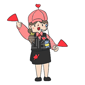 图怪兽原创元素卡通导游元素