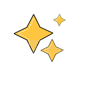 星星装饰素材图片-免费星星装饰png元素大全-图怪兽