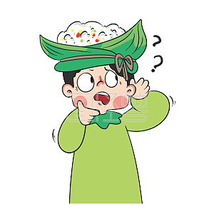 图怪兽原创元素为什么呢卡通表情包