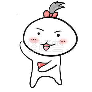 图怪兽原创元素 商业 传媒 表情 白色 可爱 得意