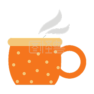 图怪兽原创元素 卡通 饮品 咖啡 咖啡馆 舒适