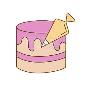 六一八 购物 买买买 可爱 甜甜圈 饼干 蛋糕 烤蛋糕 奶油 挤奶油