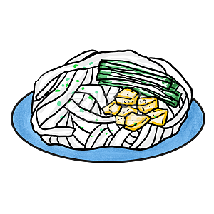 图怪兽原创元素 商业 海报 广告 传媒 夏天 美食 卡通 凉皮