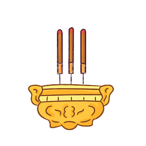 图怪兽原创元素手绘卡通大暑烧伏香