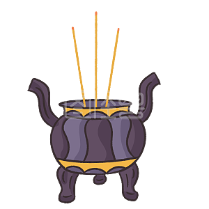 图怪兽原创元素手绘卡通大暑烧伏香