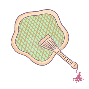 卡通扇子素材图片-免费卡通扇子png元素大全-图怪兽