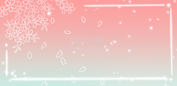 图怪兽原创元素应援手幅-背景素材图片-图怪兽