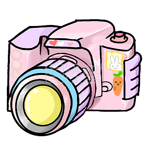 图怪兽原创元素卡通相机粉色
