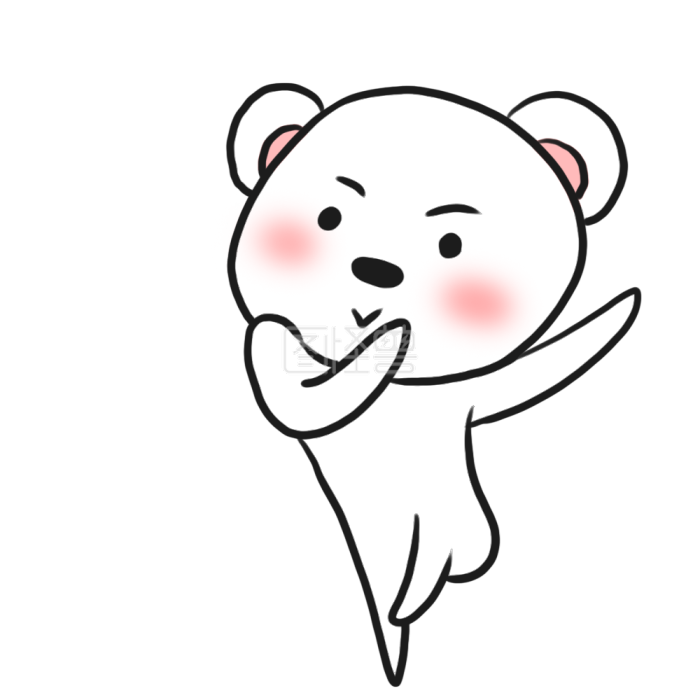 图怪兽原创元素 商业 宣传 表情包 可爱 白色 可爱 逃跑 偷跑