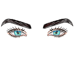 卡通眼睛素材图片 免费卡通眼睛png元素大全 图怪兽