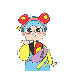 详情图怪兽原创元素优秀如我卡通表情包详情在你身上我看到了