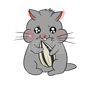 图怪兽原创元素卡通儿童节六一动物仓鼠卡通插画