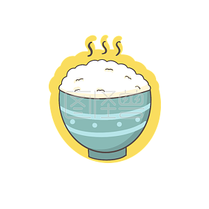 图怪兽原创元素通用物品碗卡通