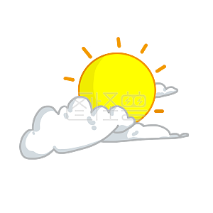 可爱卡通太阳素材背景素材图片 图怪兽