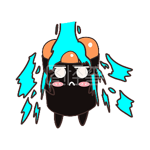 图怪兽原创元素       黑色    卡通     寿司     被泼水     表情包