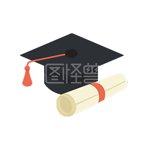 博士帽素材图片 免费博士帽png元素大全 图怪兽