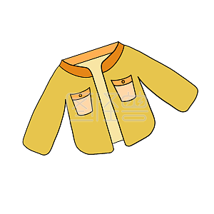 图怪兽原创元素卡通服装衣服夹克